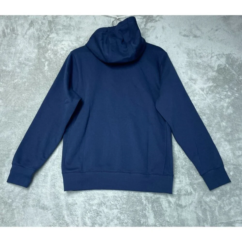 Copy Nike Men's Navy Blue Small Hoodie Pullover Sweatshirt With Pocket K1115